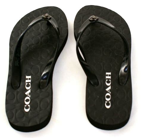 Black Flip Flops + FREE SHIPPING .